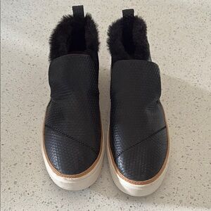 Toms Fur-Lined Slip-On Sneakers